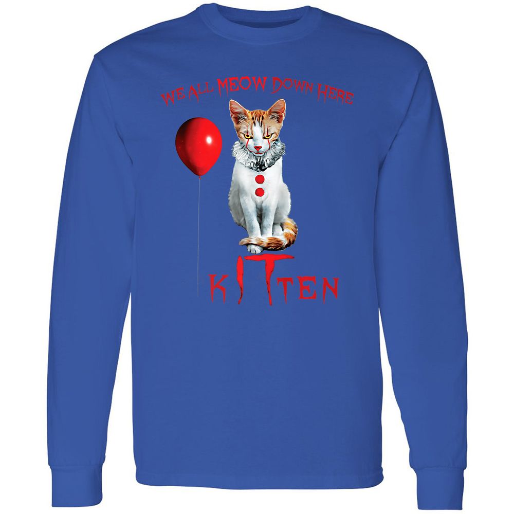 Long Sleeve T-Shirt - KL8PFMJG - Royal - 8