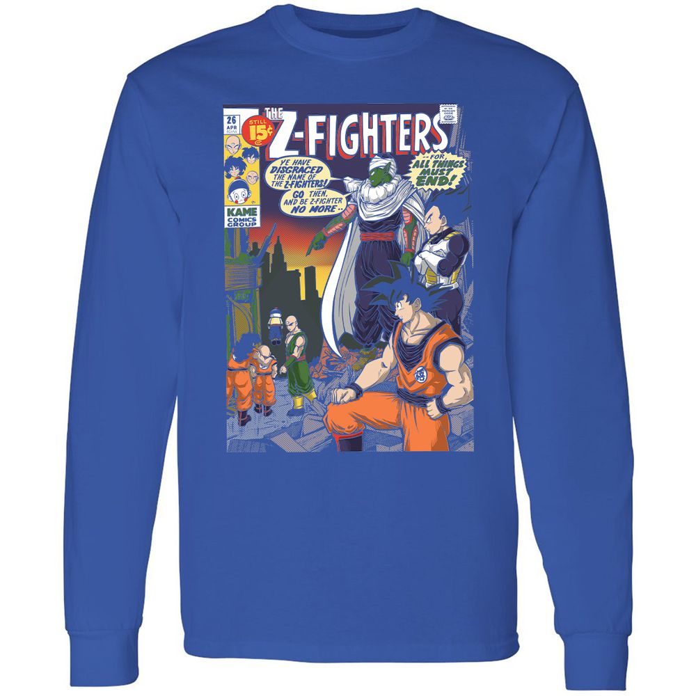 Long Sleeve T-Shirt - LNLLEJ45 - Royal - 8