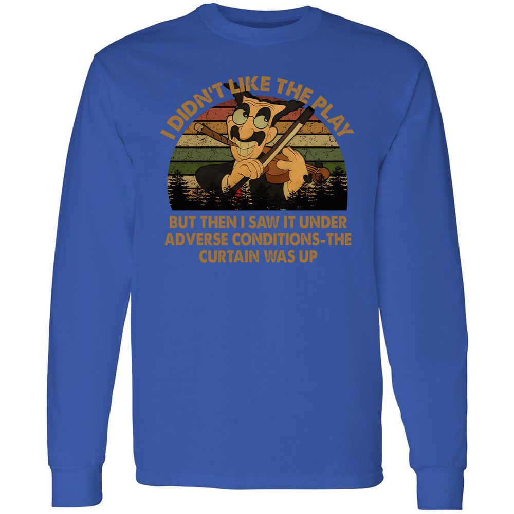 Long Sleeve T-Shirt - F935ZJ2Z - Royal - 8