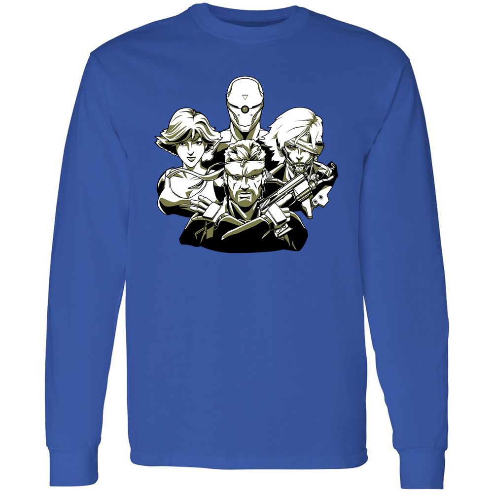 Long Sleeve T-Shirt - GJ8EC445 - Royal - 8