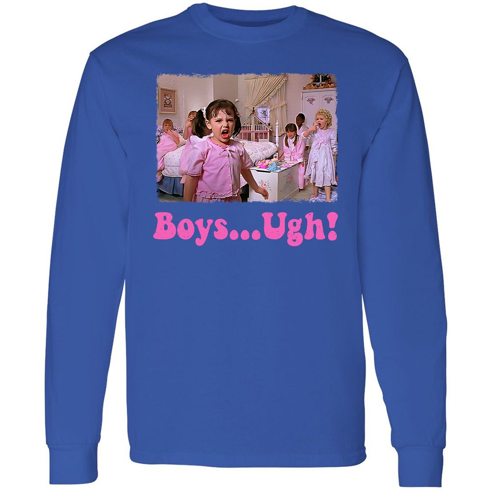 Long Sleeve T-Shirt - WVK4ZERS - Royal - 8