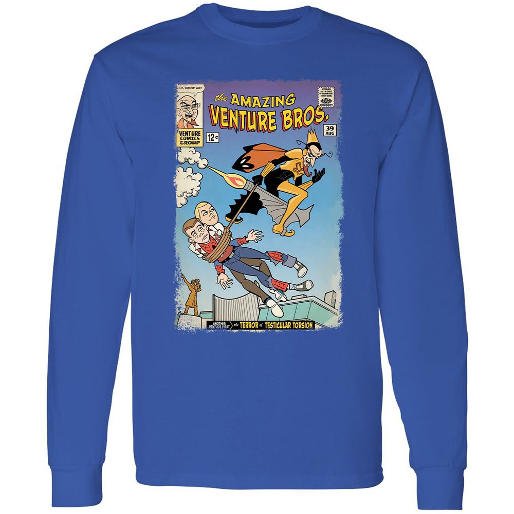 Long Sleeve T-Shirt - W92DUDUP - Royal - 8