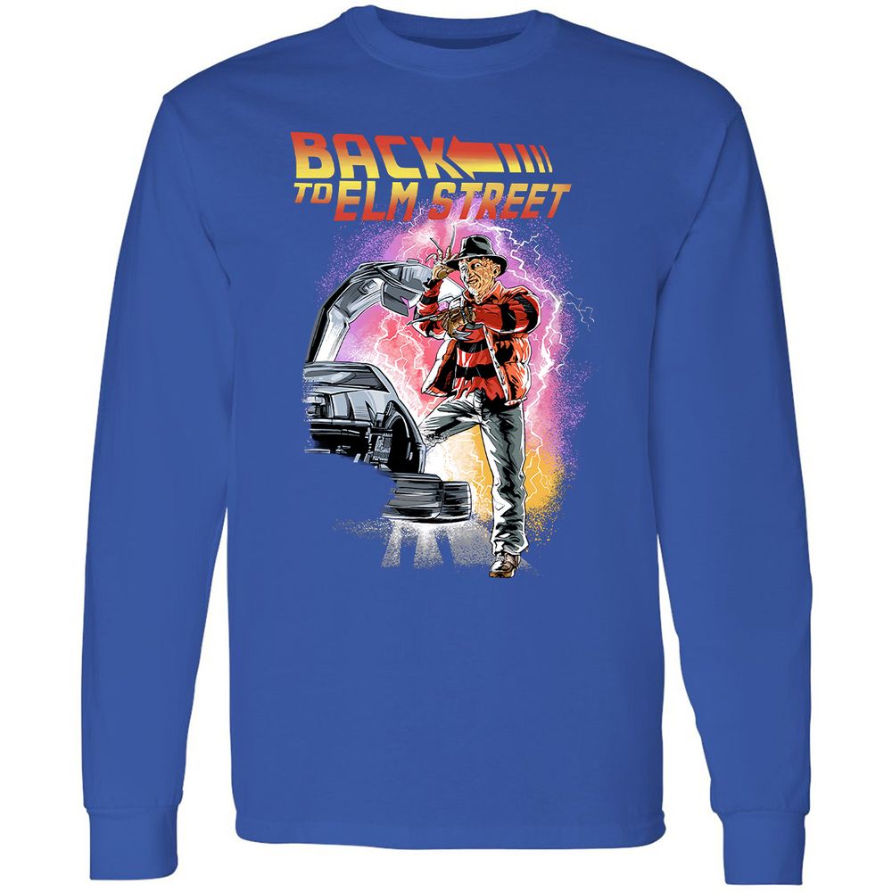 Long Sleeve T-Shirt - T7QL9NPA - Royal - 8