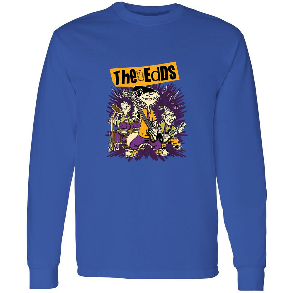 Long Sleeve T-Shirt - D84833YX - Royal - 8