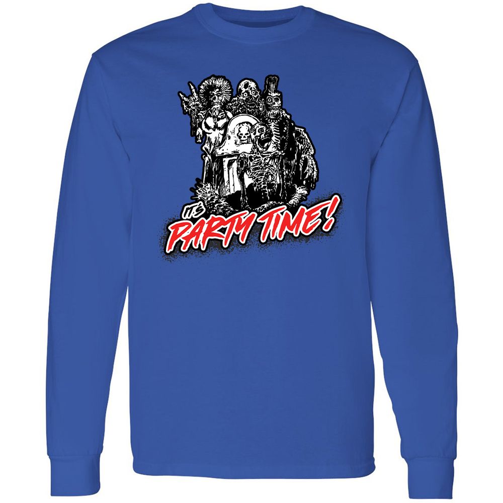 Long Sleeve T-Shirt - 5E4VYLKV - Royal - 8