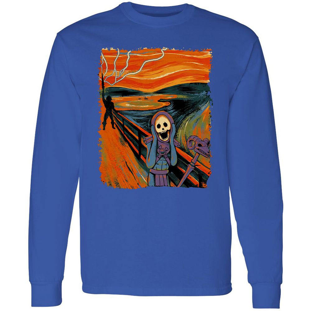 Long Sleeve T-Shirt - HGC7ME7N - Royal - 8
