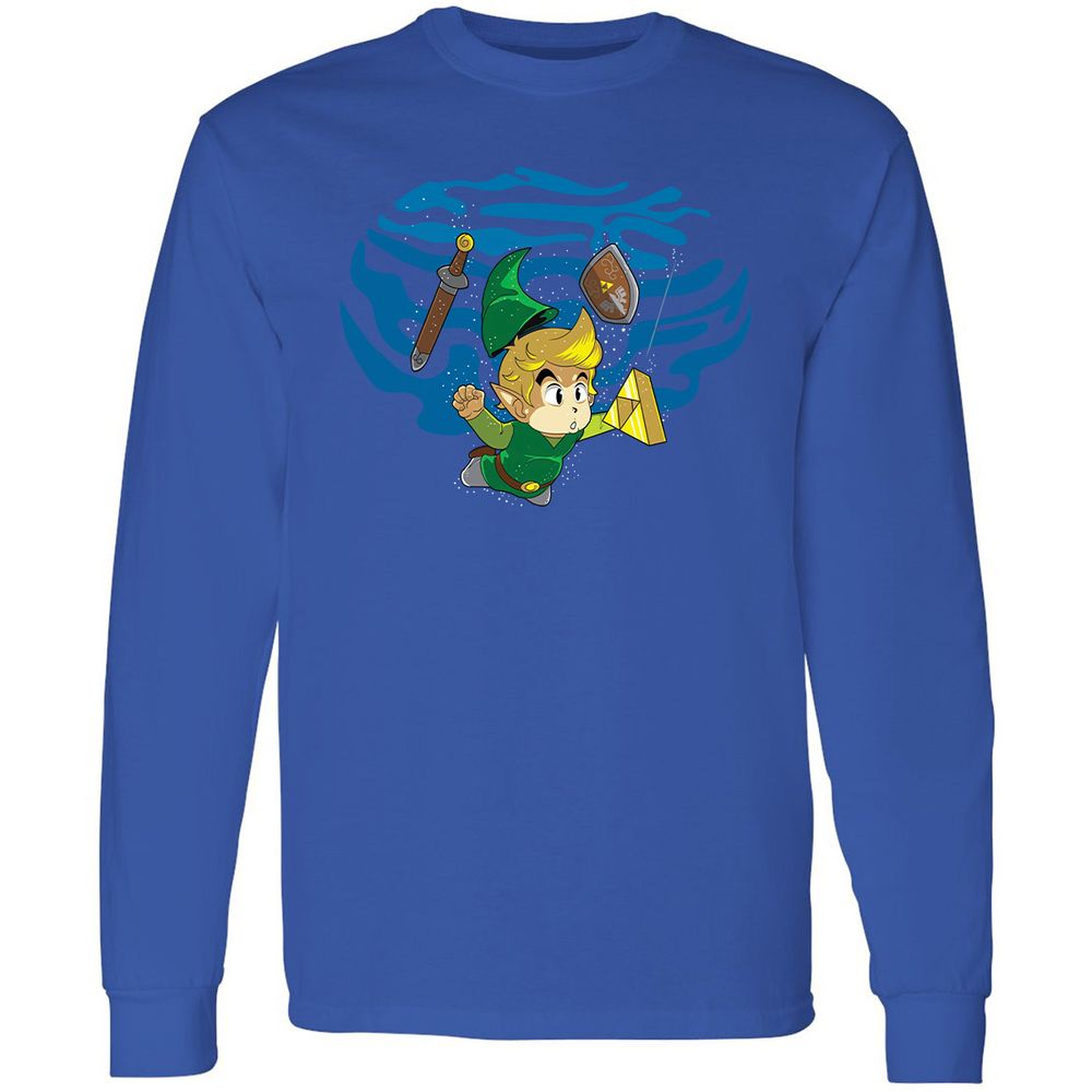 Long Sleeve T-Shirt - D3DEZA33 - Royal - 8