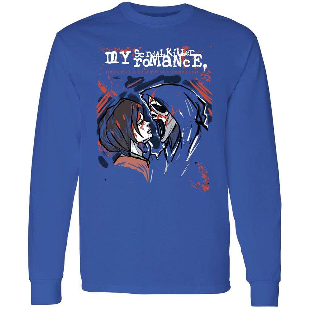 Long Sleeve T-Shirt - CK6ZTAJ7 - Royal - 8