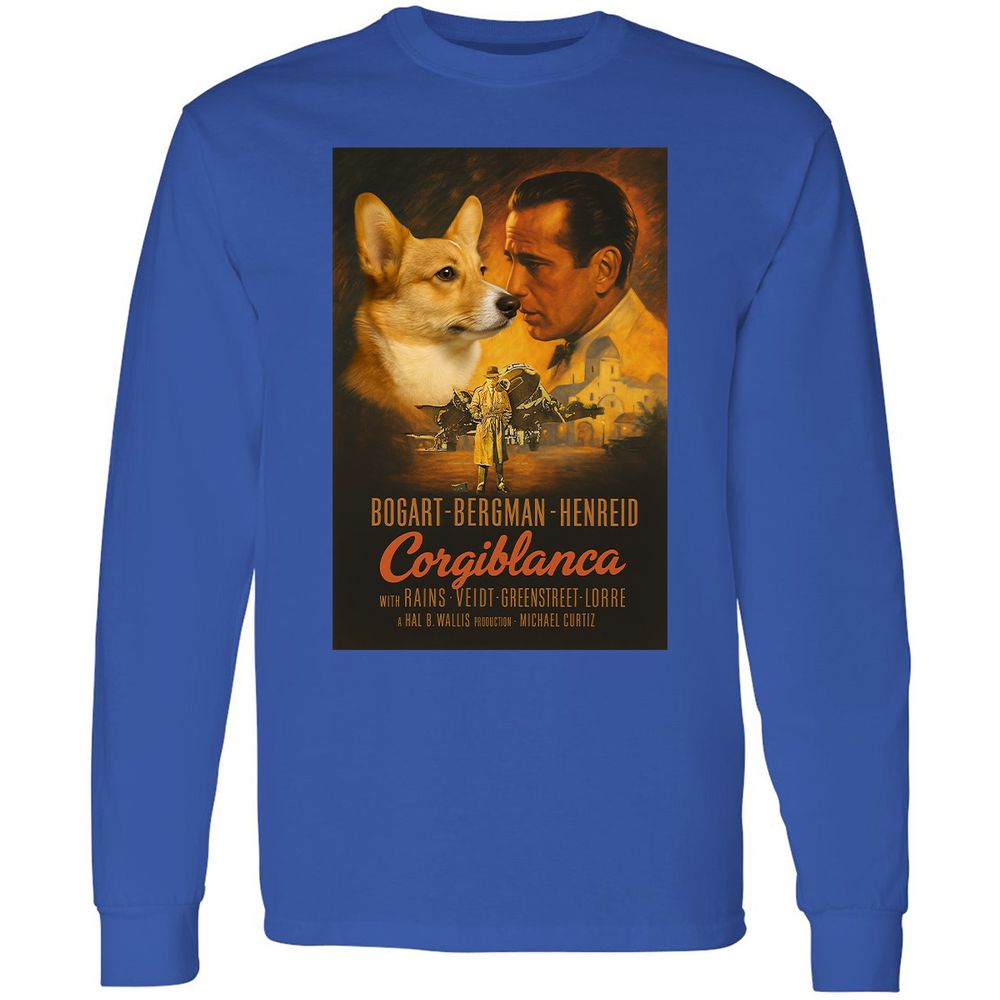 Long Sleeve T-Shirt - RNA4CRLN - Royal - 8