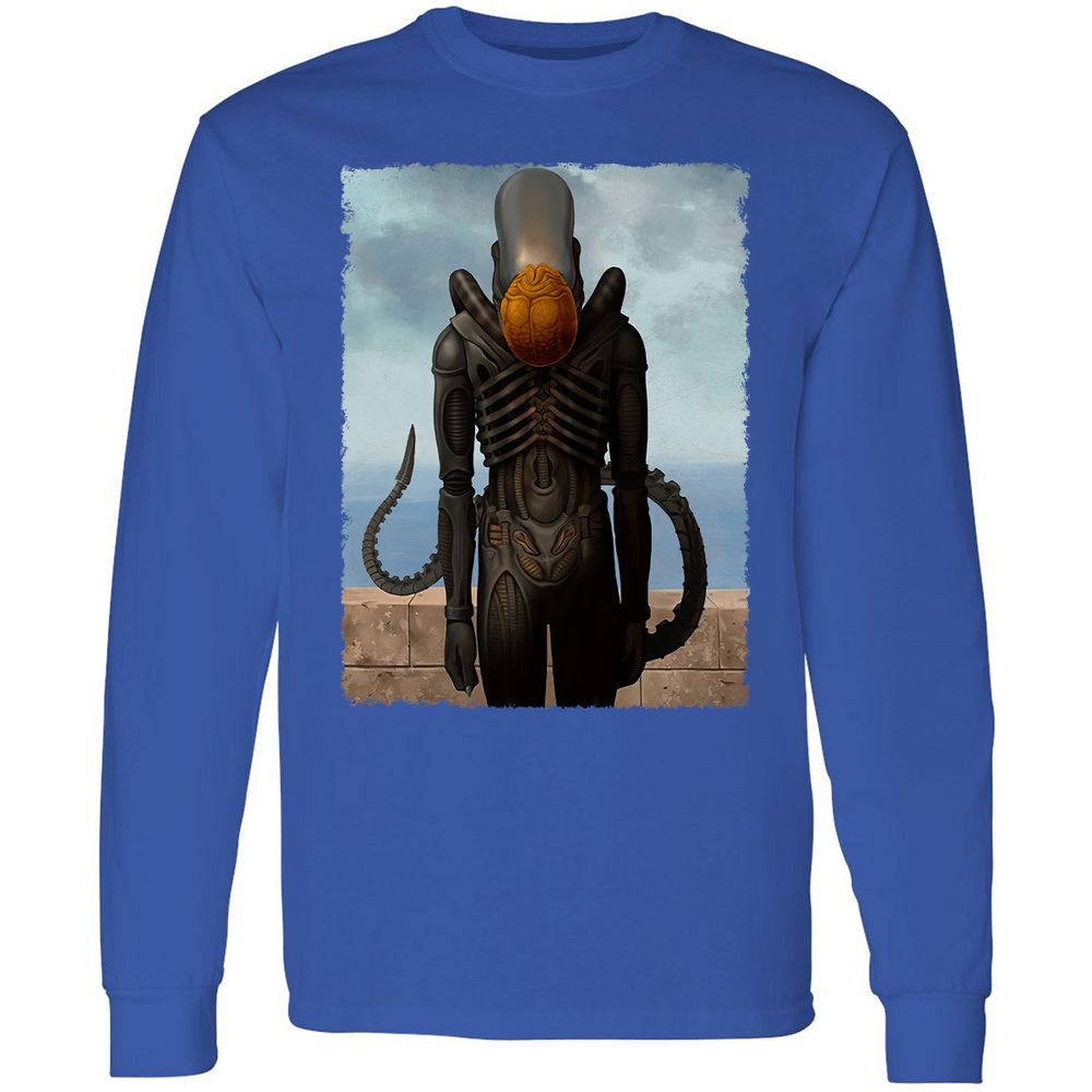 Long Sleeve T-Shirt - 9BQJ2ACC - Royal - 8