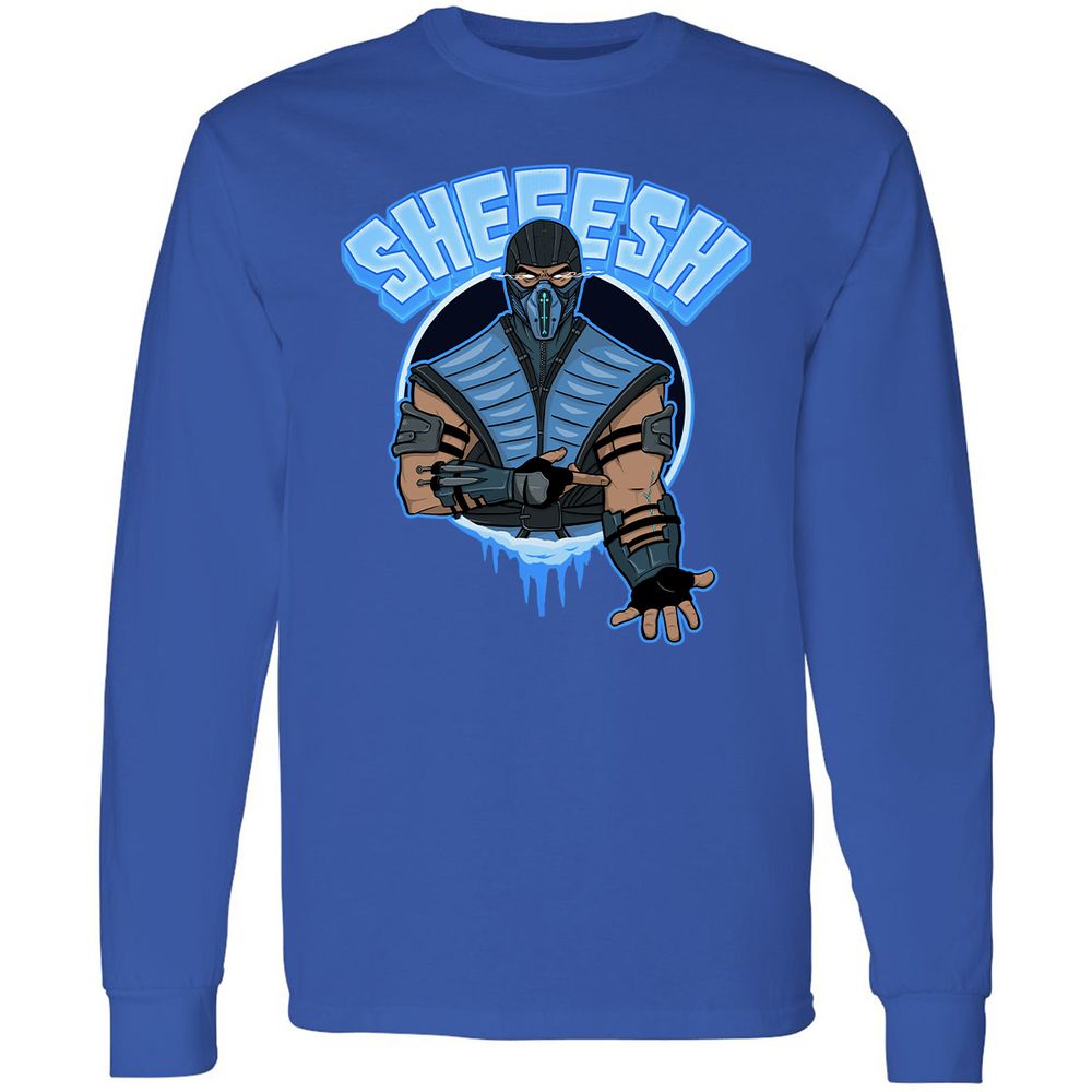 Long Sleeve T-Shirt - 3VQD1VF6 - Royal - 8