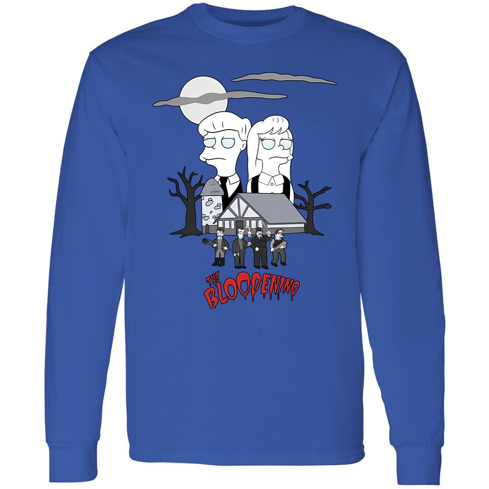 Long Sleeve T-Shirt - HYEHAKM2 - Royal - 8