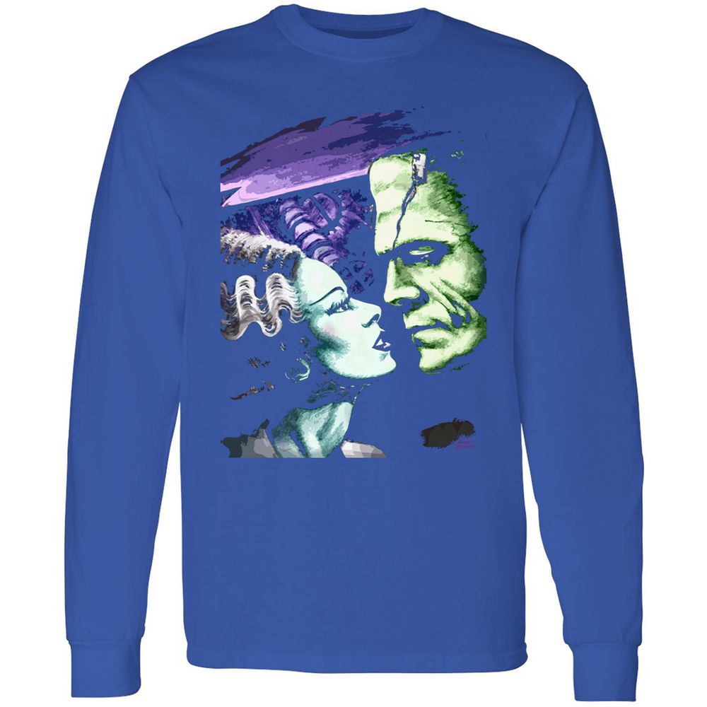 Long Sleeve T-Shirt - U1KNUS37 - Royal - 8