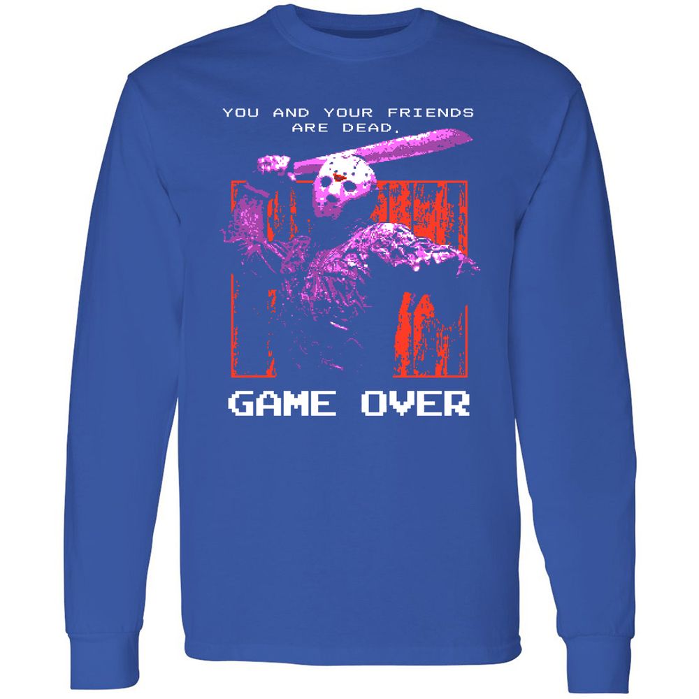 Long Sleeve T-Shirt - 3XYZEQLR - Royal - 8