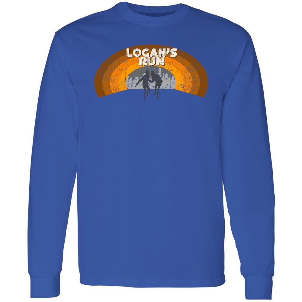 Long Sleeve T-Shirt - D9SVVPZQ - Royal - 8