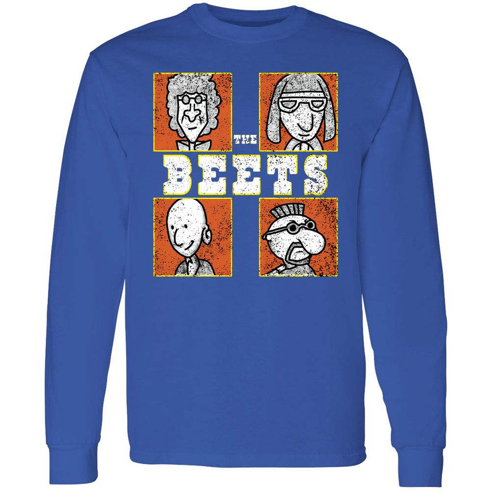 Long Sleeve T-Shirt - Q9Y5XR9F - Royal - 8