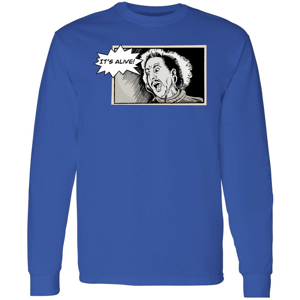 Long Sleeve T-Shirt - Q4AKVJ2Y - Royal - 8