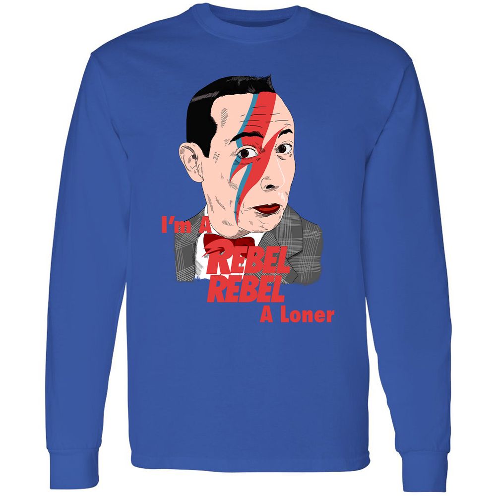 Long Sleeve T-Shirt - YZ2HCY3M - Royal - 8