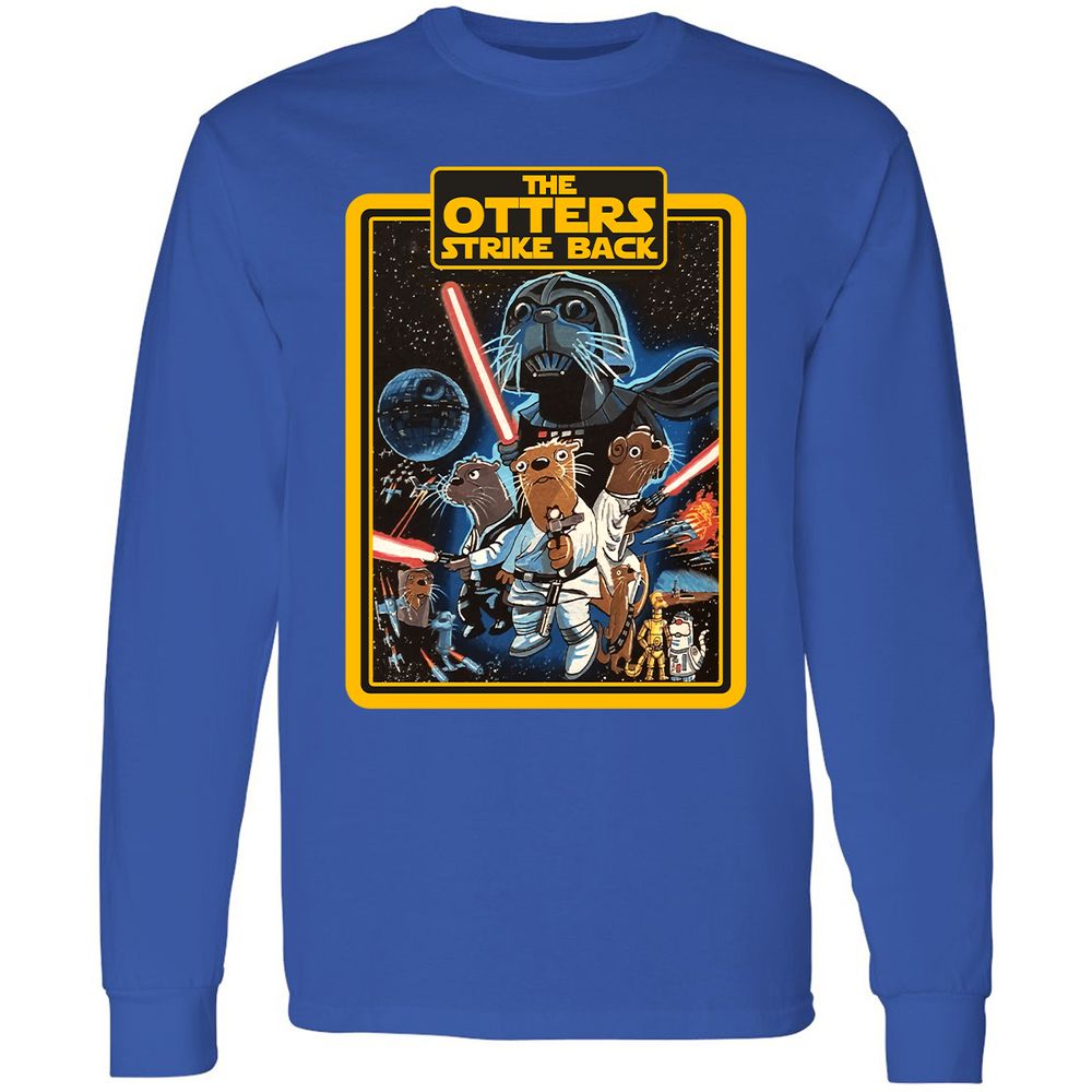 Long Sleeve T-Shirt - LEVUQCU7 - Royal - 8