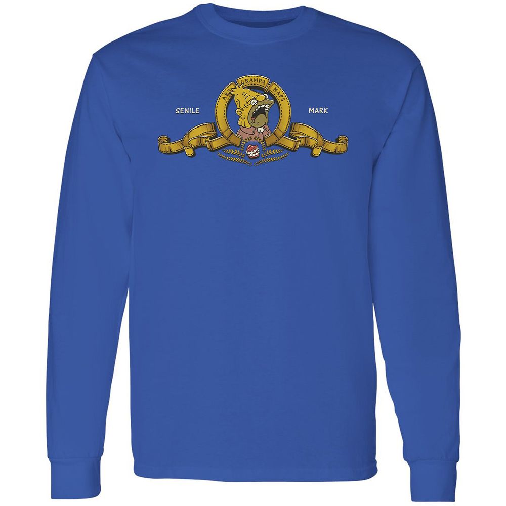Long Sleeve T-Shirt - 49QG3HKY - Royal - 8