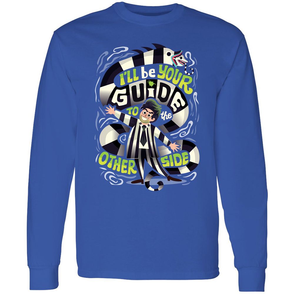 Long Sleeve T-Shirt - 8E2D2UY3 - Royal - 8