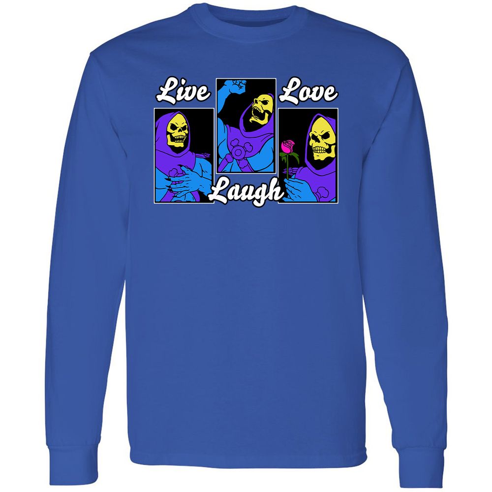 Long Sleeve T-Shirt - QT656U3Q - Royal - 8