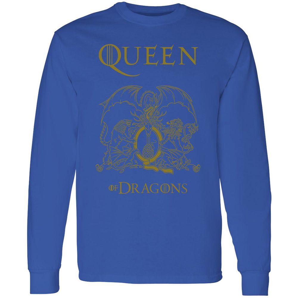 Long Sleeve T-Shirt - X7EVZKPT - Royal - 8