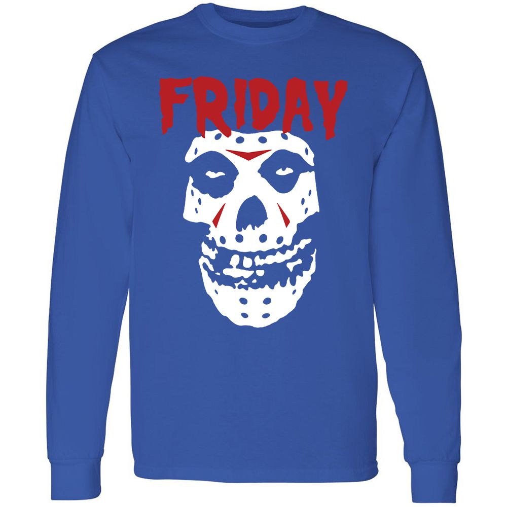 Long Sleeve T-Shirt - Z7X65NFV - Royal - 8