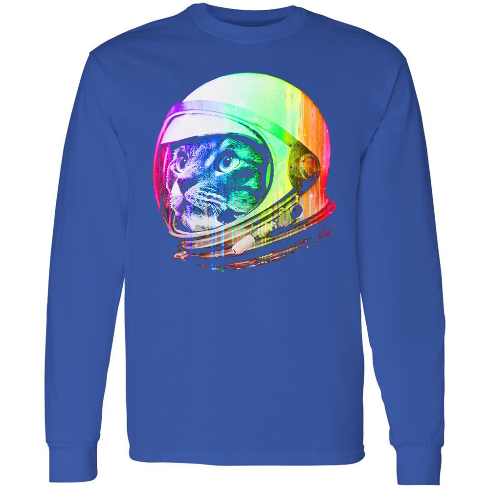 Long Sleeve T-Shirt - 8QG1WVSC - Royal - 8