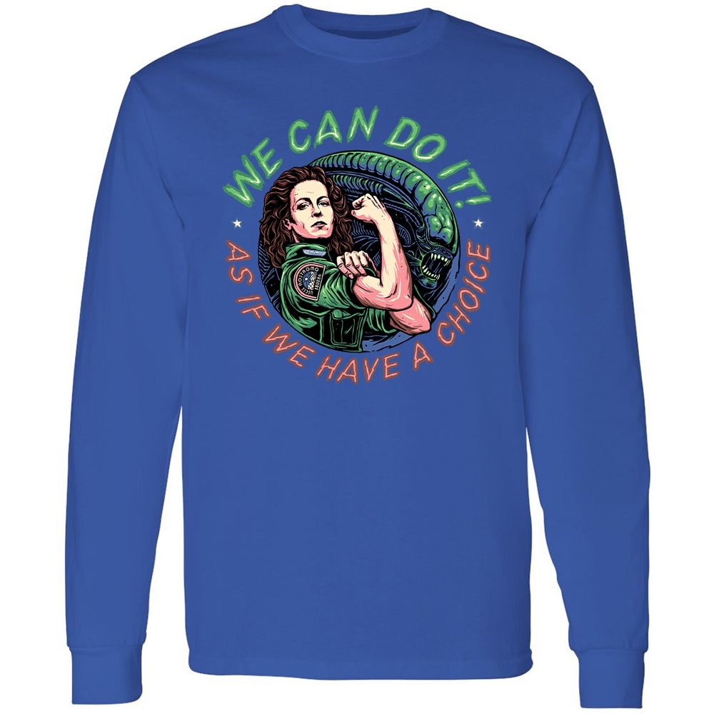 Long Sleeve T-Shirt - 4UEAST4A - Royal - 8