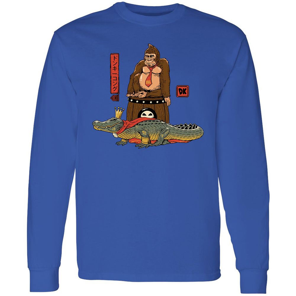 Long Sleeve T-Shirt - CA9M4FB2 - Royal - 8