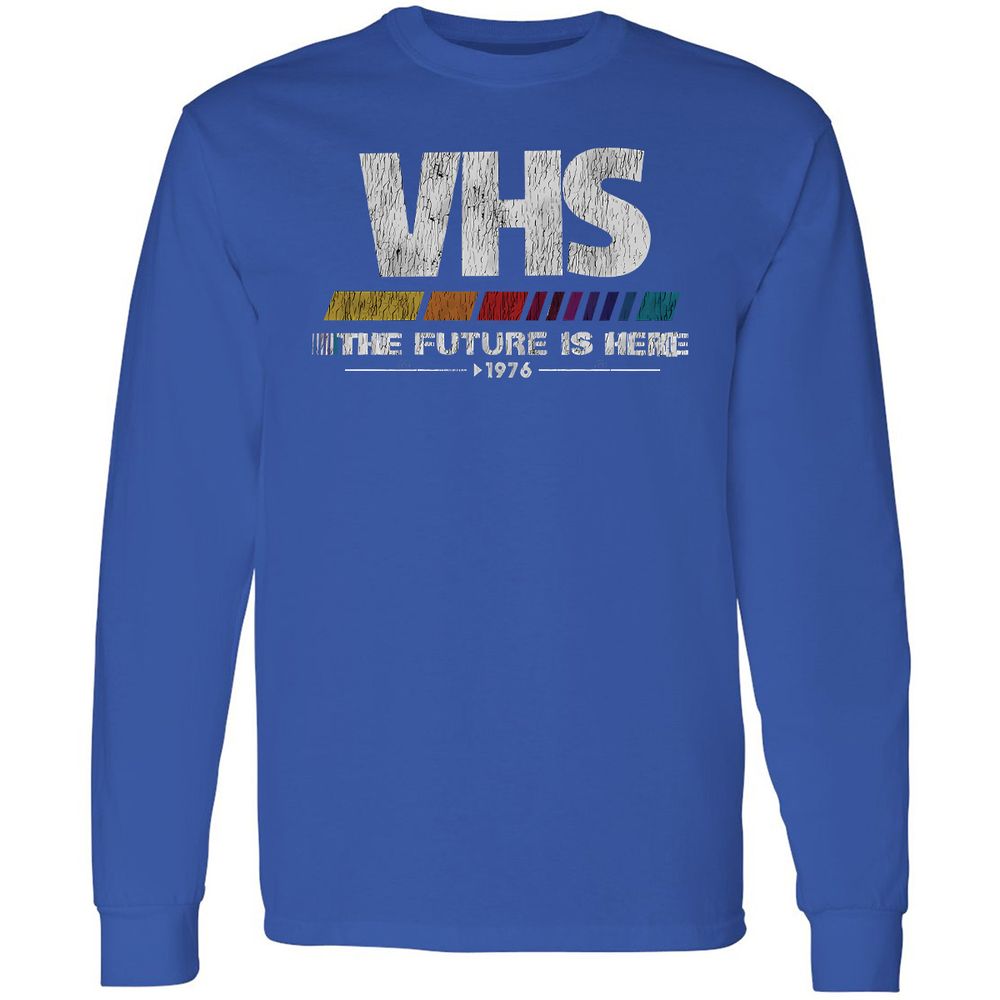 Long Sleeve T-Shirt - U5XFDFTL - Royal - 8