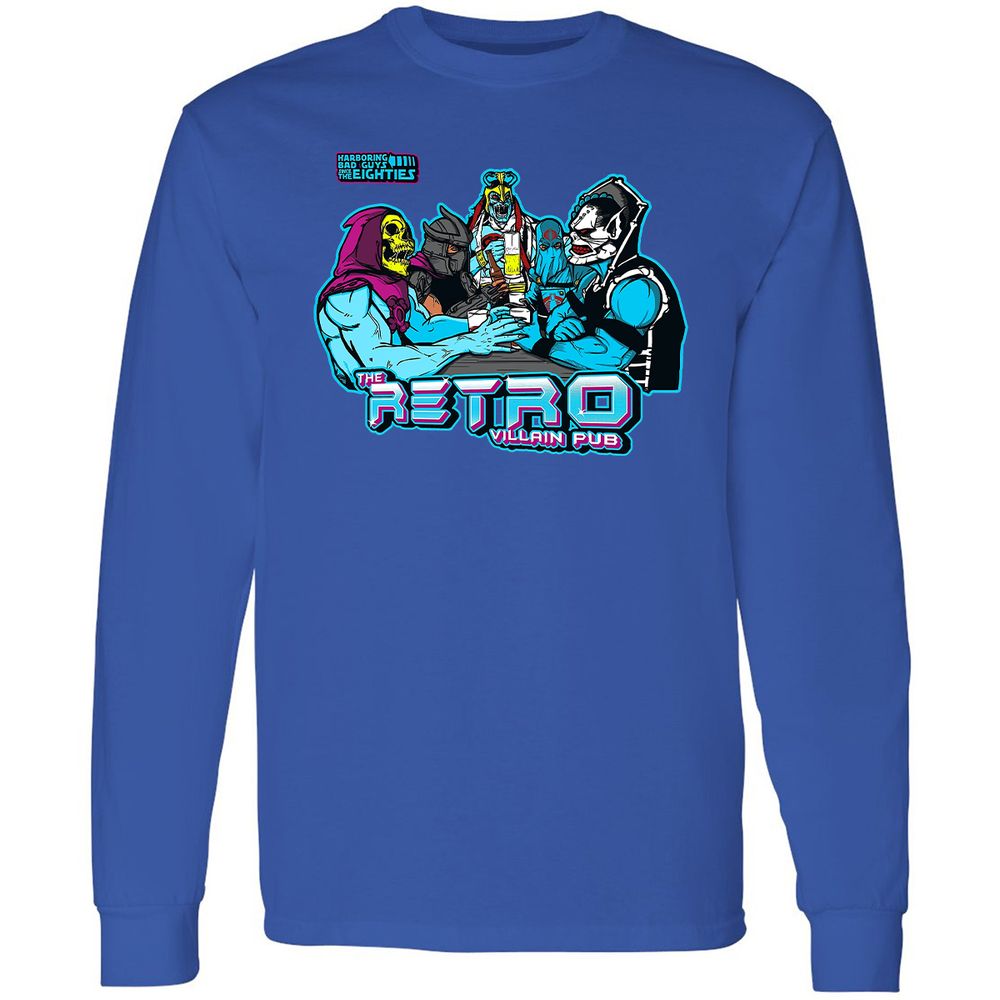 Long Sleeve T-Shirt - FGYBSGHY - Royal - 8