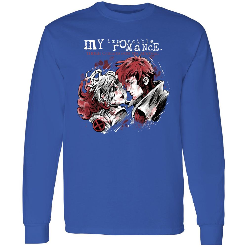 Long Sleeve T-Shirt - 3PHUSX2K - Royal - 8