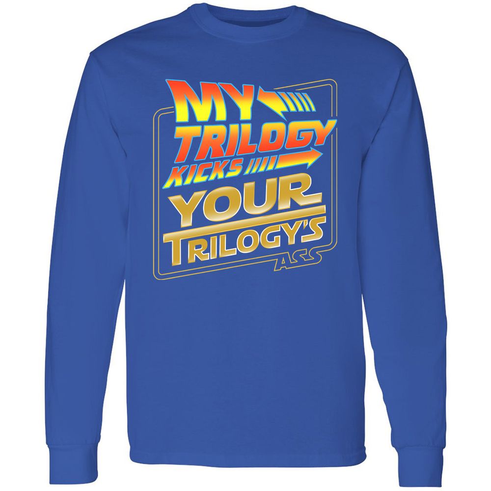 Long Sleeve T-Shirt - PEB8YLUH - Royal - 8
