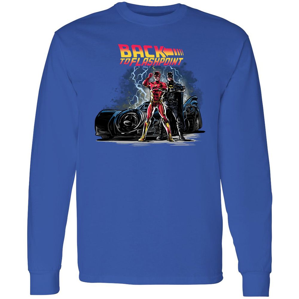 Long Sleeve T-Shirt - 5K9ER613 - Royal - 8