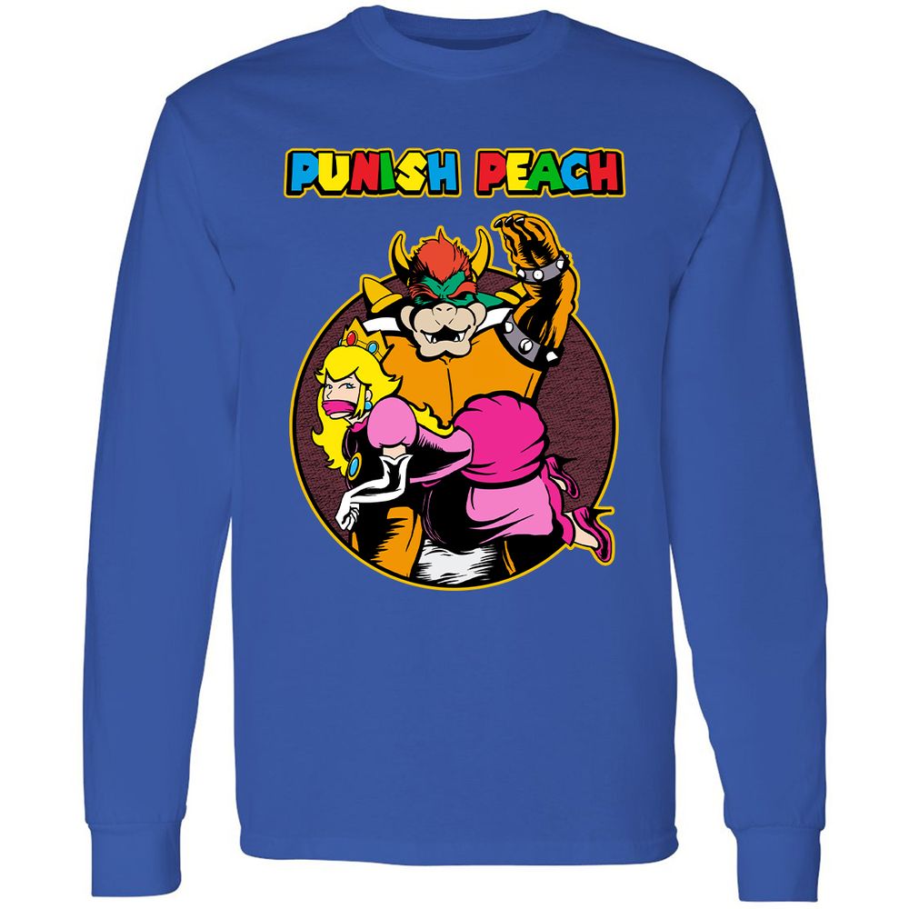 Long Sleeve T-Shirt - Z5AMG3U3 - Royal - 8