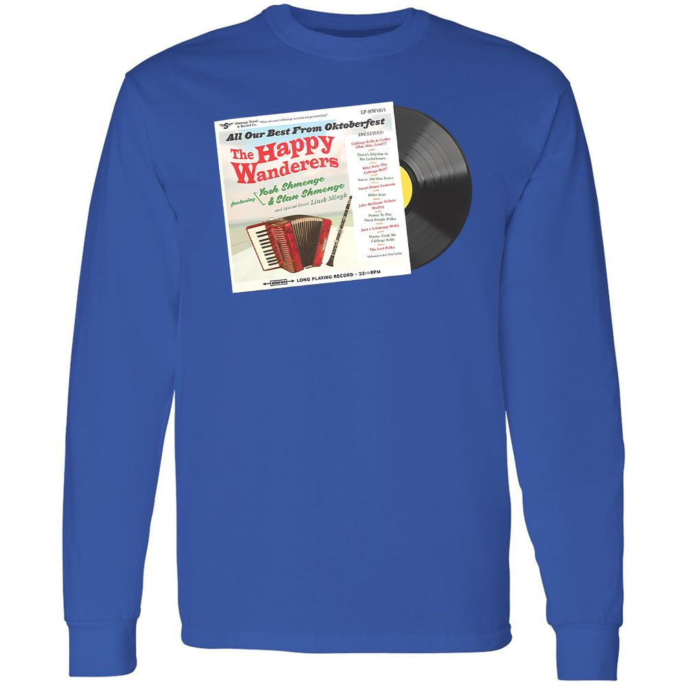 Long Sleeve T-Shirt - N1QFJNW2 - Royal - 8