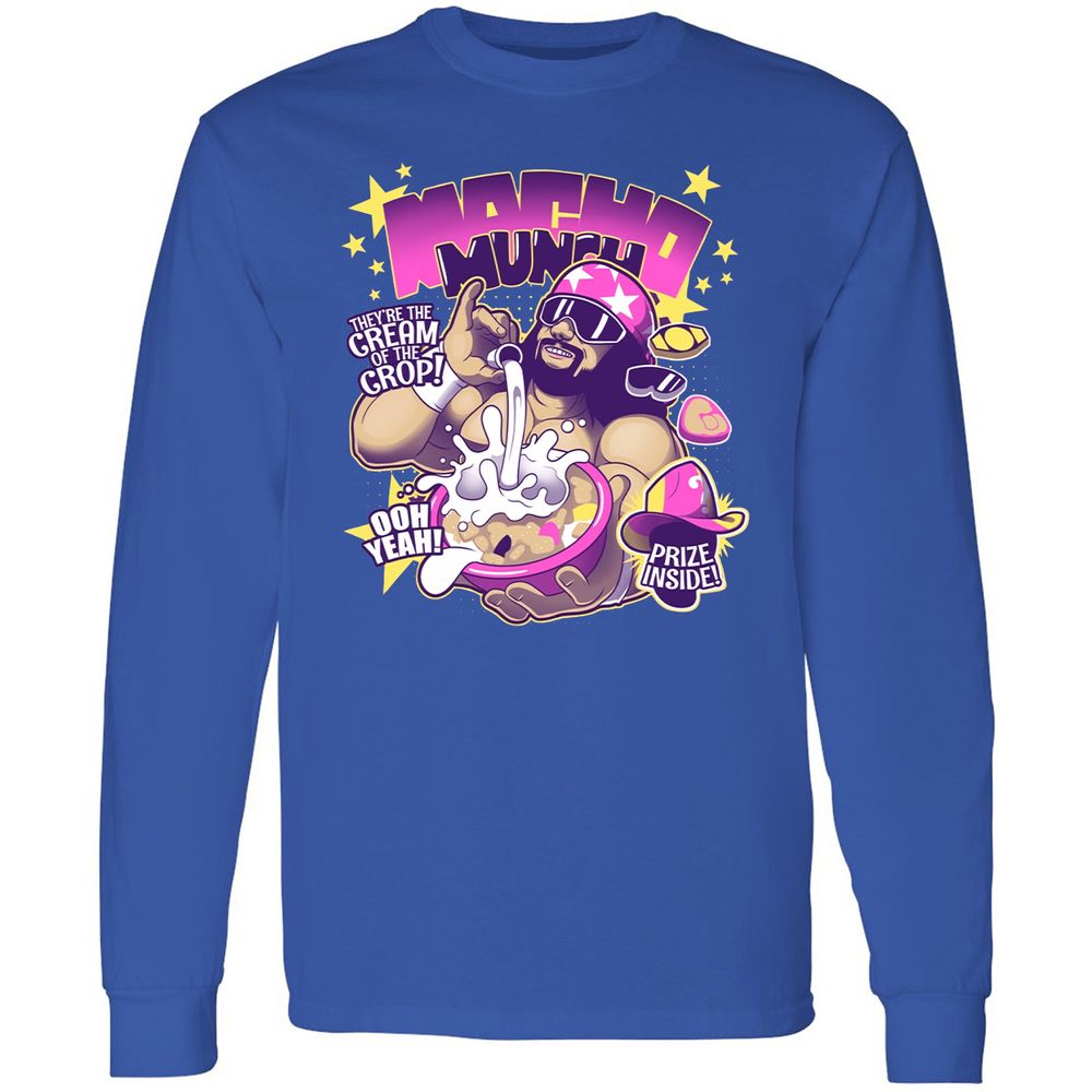 Long Sleeve T-Shirt - ARLXJJR8 - Royal - 8