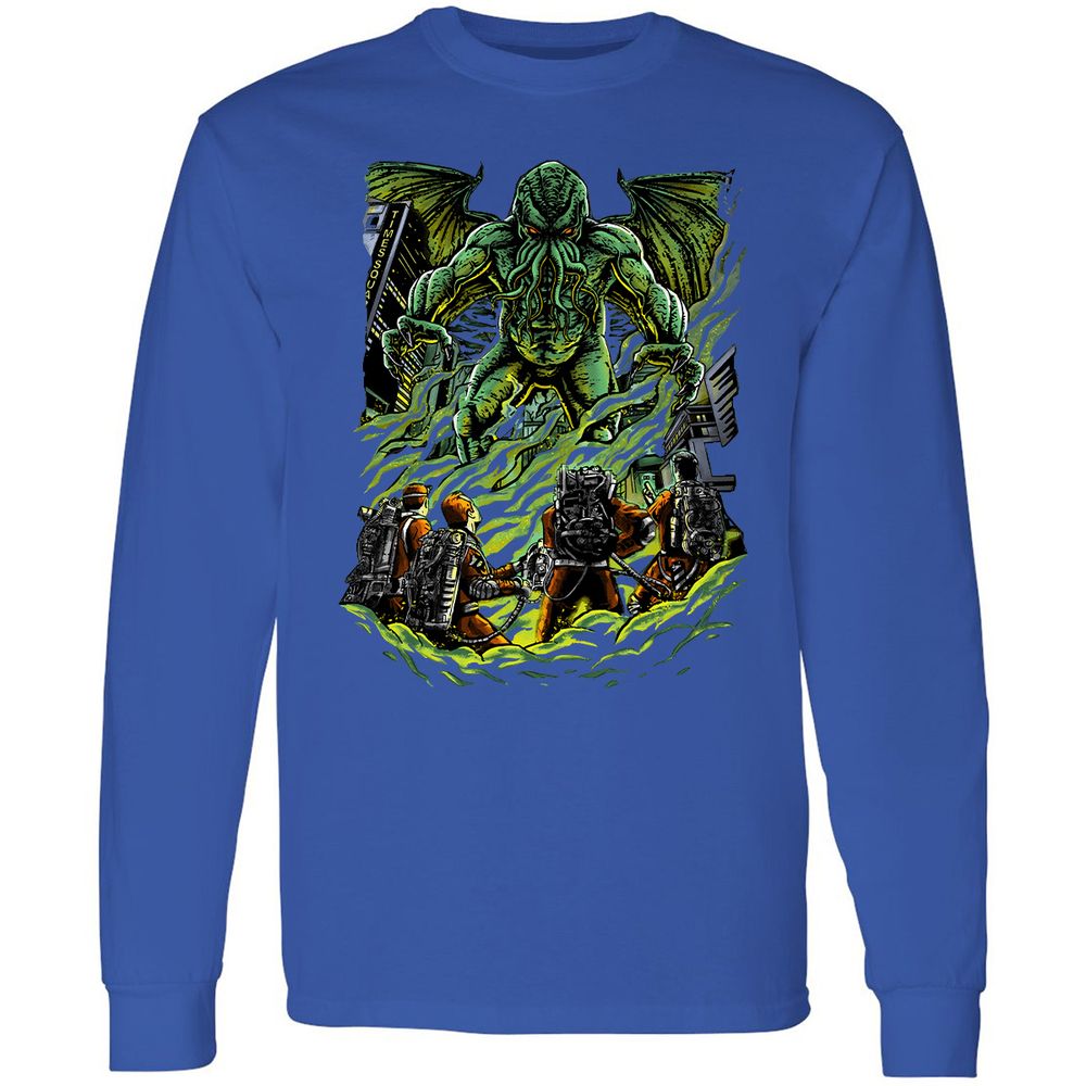 Long Sleeve T-Shirt - 3ZYH8JG3 - Royal - 8