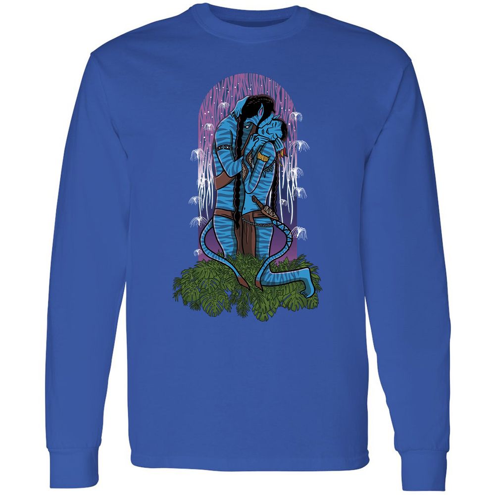 Long Sleeve T-Shirt - F459FEND - Royal - 8