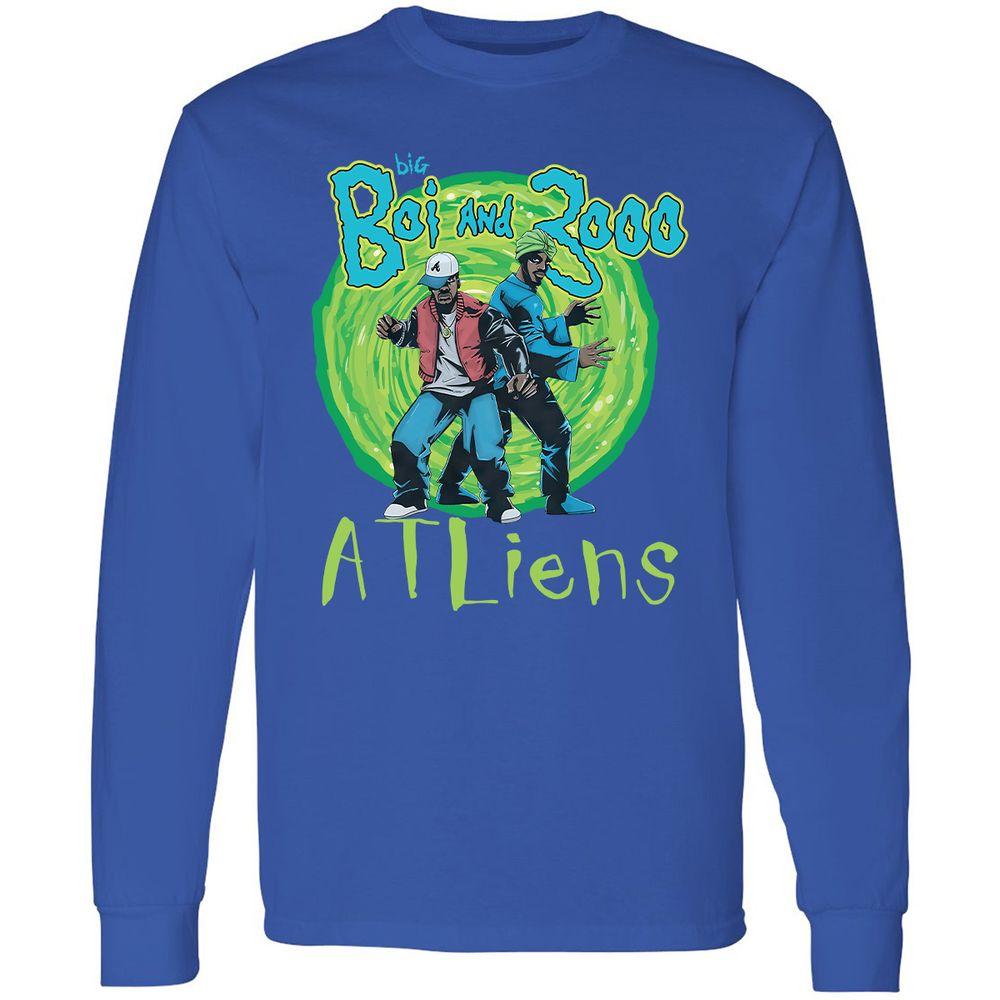 Long Sleeve T-Shirt - 7YUSP98T - Royal - 8