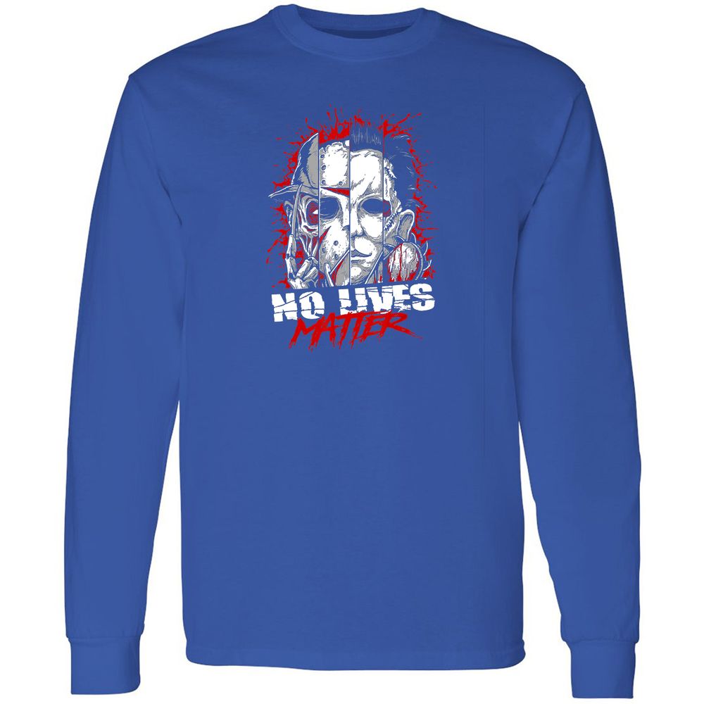 Long Sleeve T-Shirt - KGHJH338 - Royal - 8