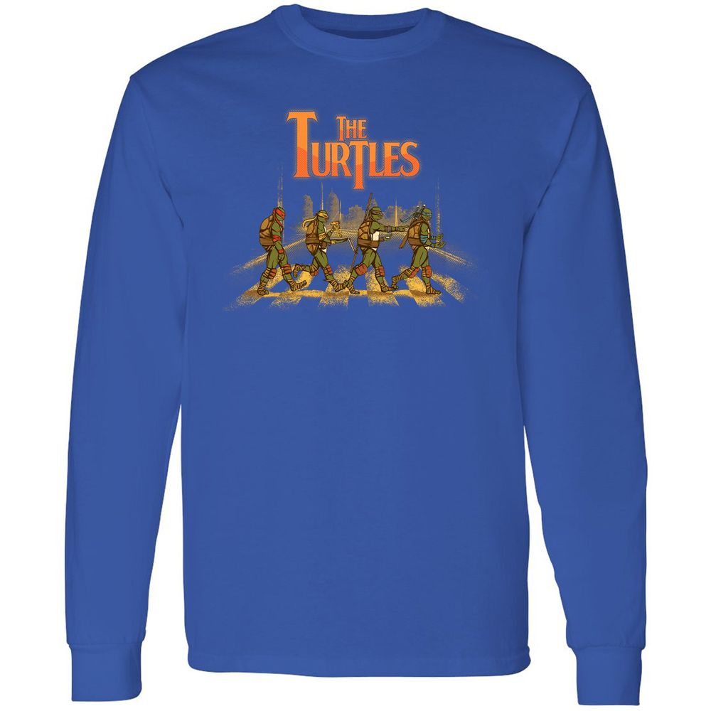 Long Sleeve T-Shirt - 761F6B8R - Royal - 8