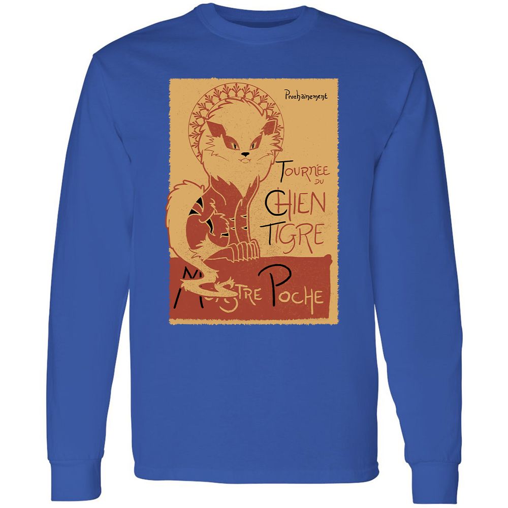 Long Sleeve T-Shirt - P89FL5Q8 - Royal - 8