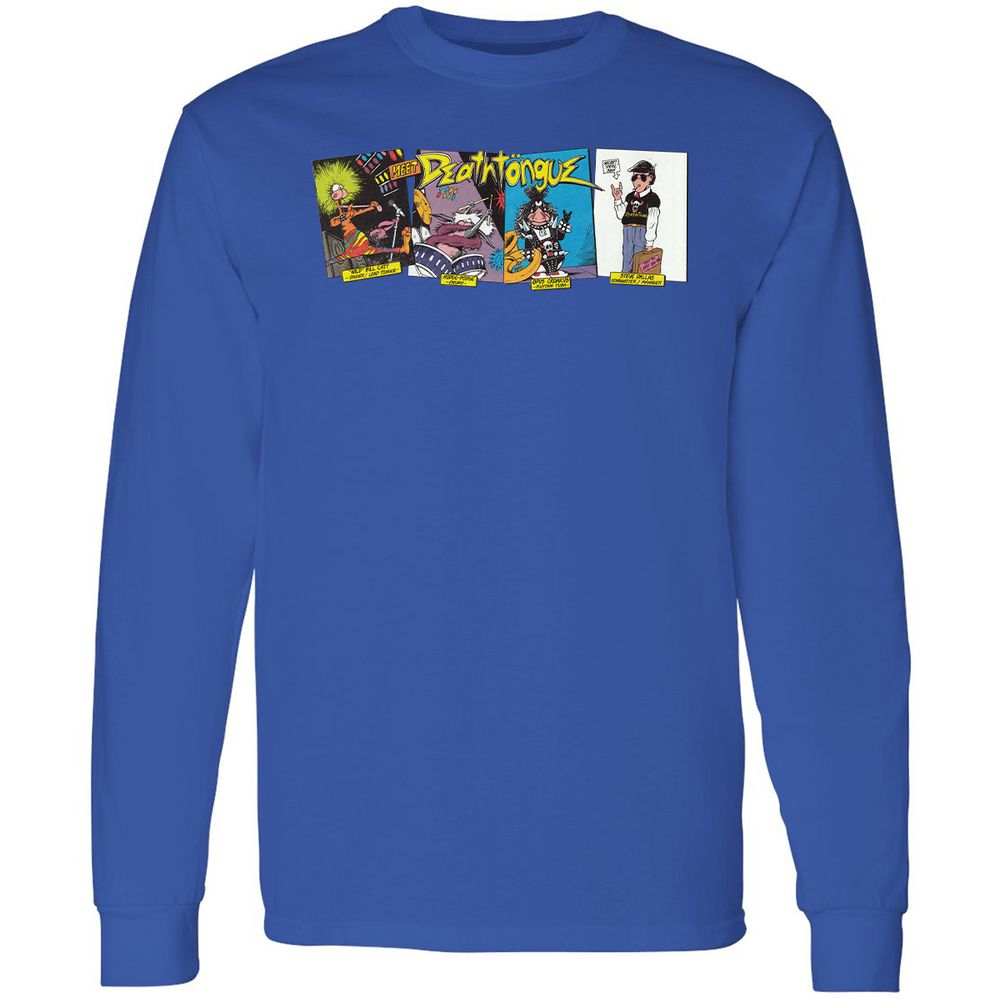 Long Sleeve T-Shirt - 56T883YL - Royal - 8