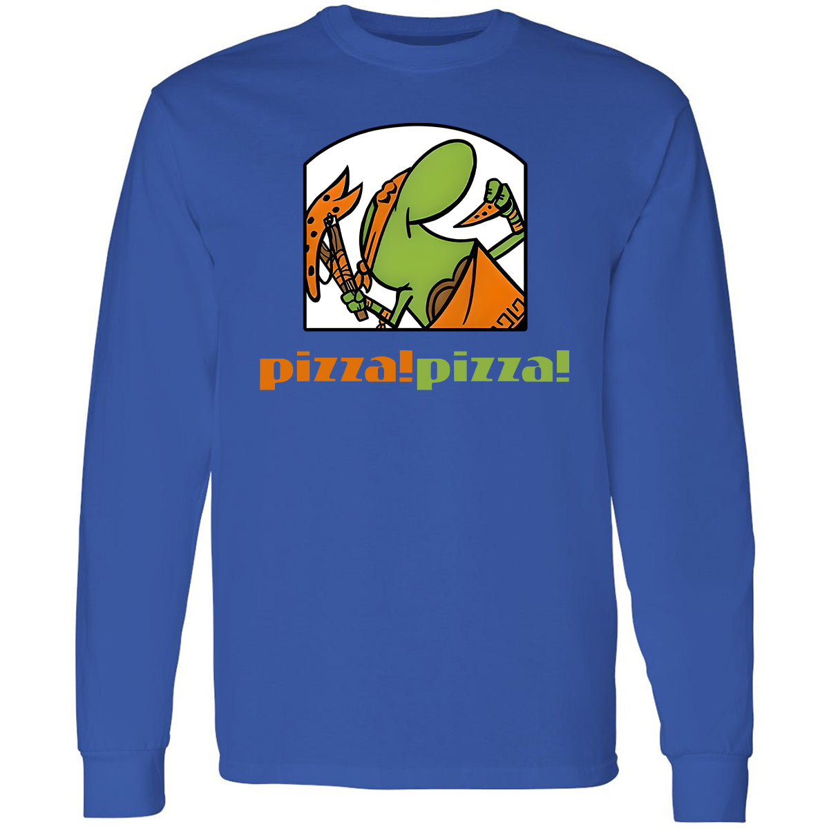 Long Sleeve T-Shirt - N6J7BRZP - Royal - 8