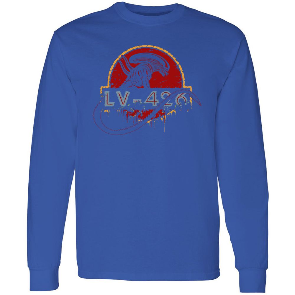 Long Sleeve T-Shirt - 3KQC3L3L - Royal - 8