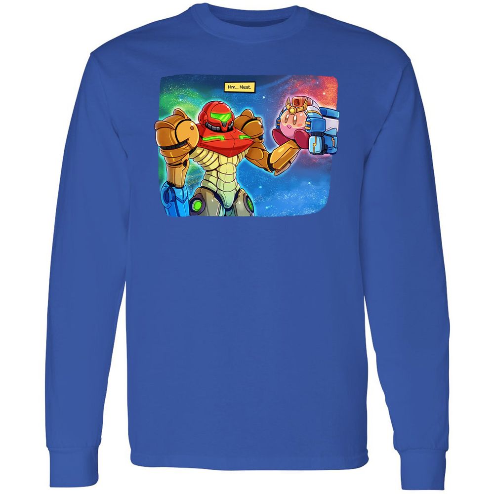 Long Sleeve T-Shirt - DEN214MQ - Royal - 8