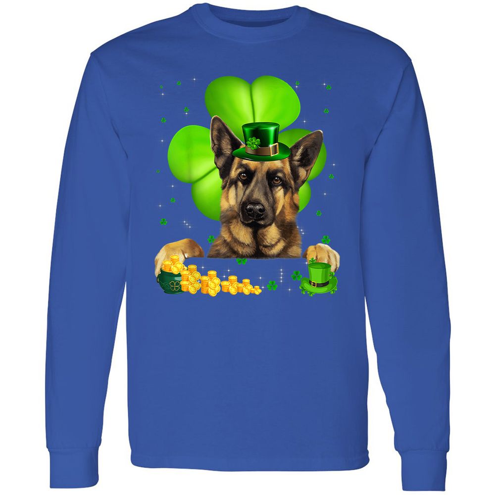 Long Sleeve T-Shirt - RHQJ6RVG - Royal - 8